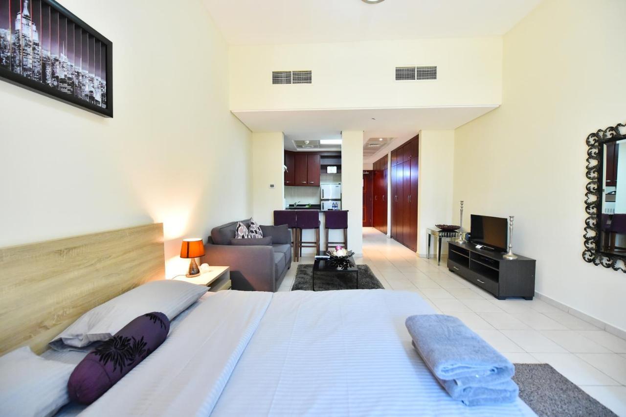 Luxury Escapes - Spacious Fully Furnished Studio Apt - Next To Metro, 5 Mins From Mall - Med46 Dubai Eksteriør billede