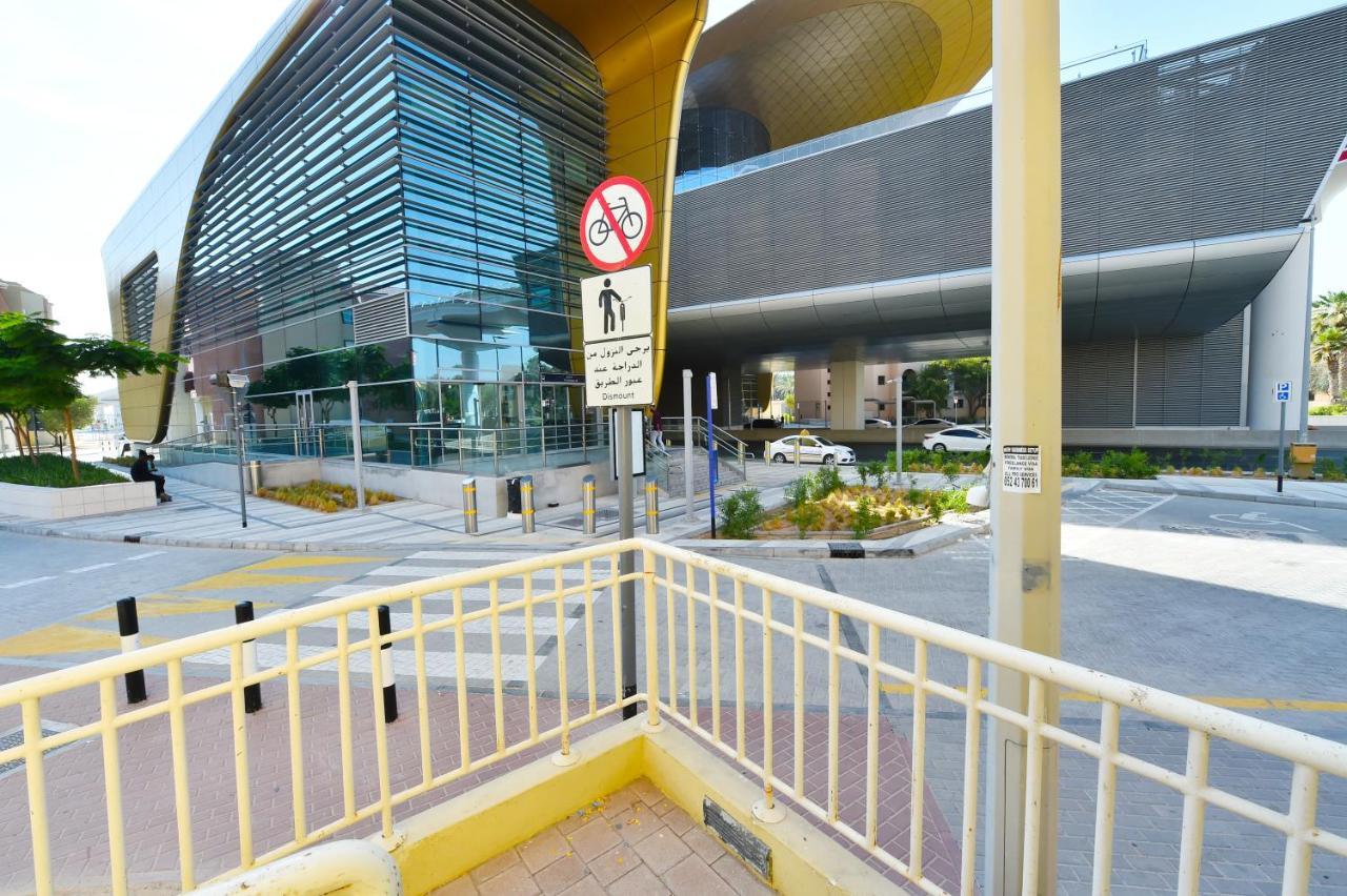 Luxury Escapes - Spacious Fully Furnished Studio Apt - Next To Metro, 5 Mins From Mall - Med46 Dubai Eksteriør billede